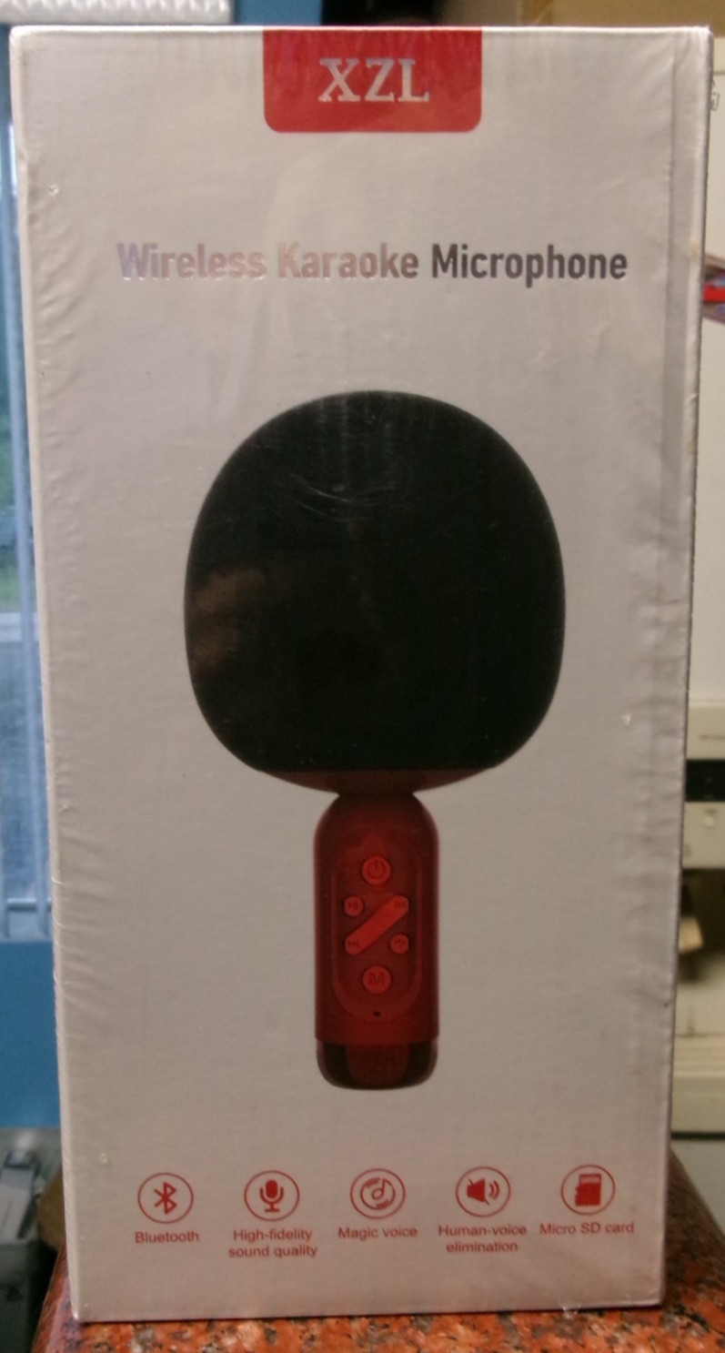 New Red YZL Wireless Bluetooth Karaoke Microphone Free US Shipping