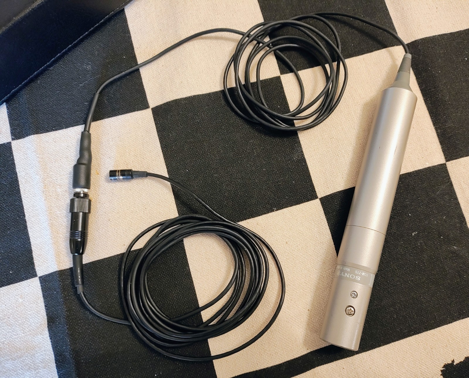 Sony ECM-77B Lavalier Microphone Wired 3.5mm For Sony UWP UTX-B40, UTX-B03
