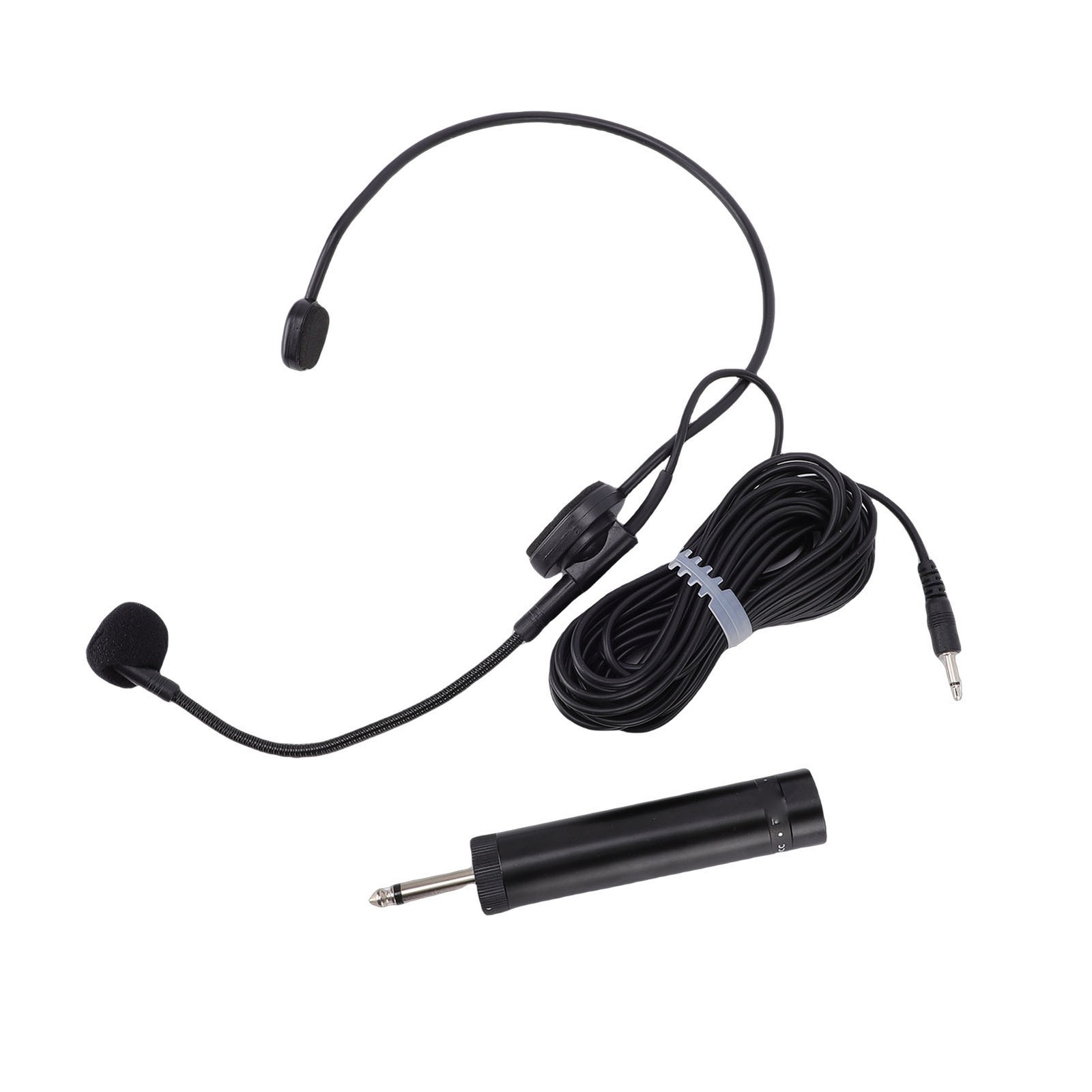 Headset Mic With 3.5mm Jack HiFi Sound Flexible Wired Microphone For Singing