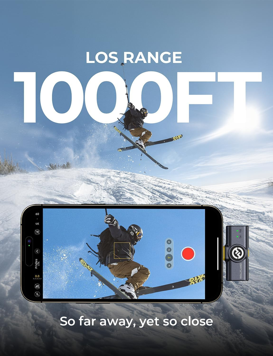 Lark M2 Wireless Microphone for Iphone/Camera/Android/Pc, 48Khz/24-Bit High Fide