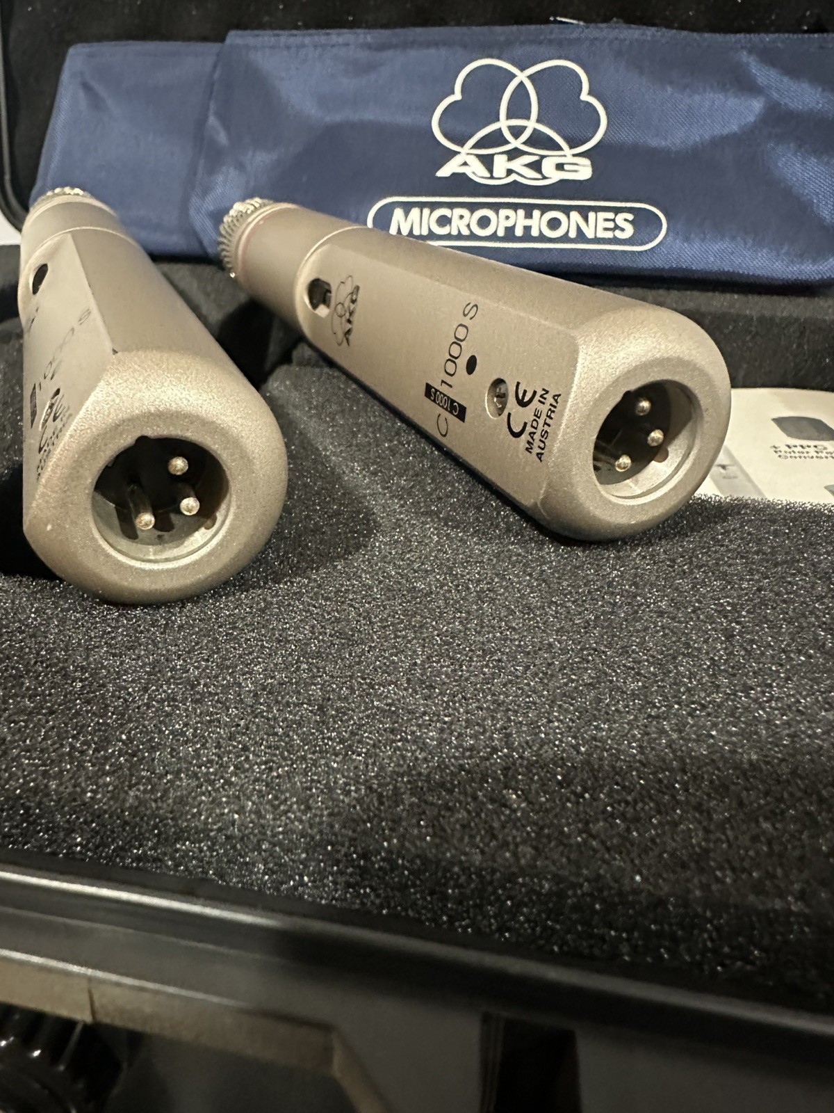 Akg C1000s Condenser Mic Pair