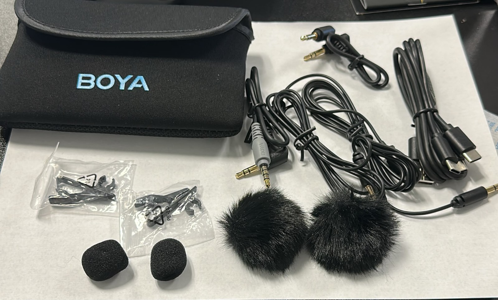 BOYA BY-XM6-S2 2.4GHz Wireless Microphone System for Camera Smartphone PC