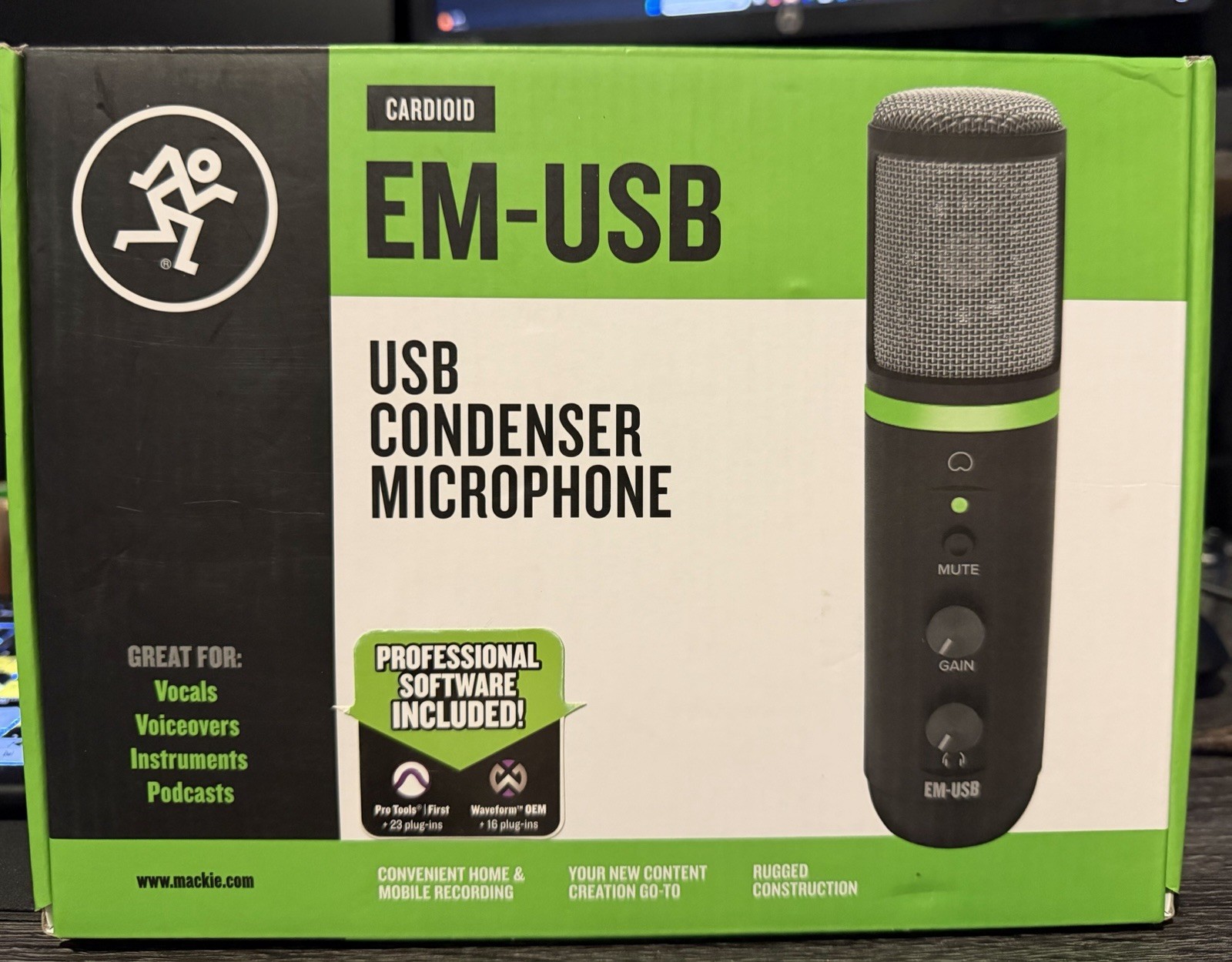 Mackie EleMent Series, USB Condenser Microphone (EM-USB)