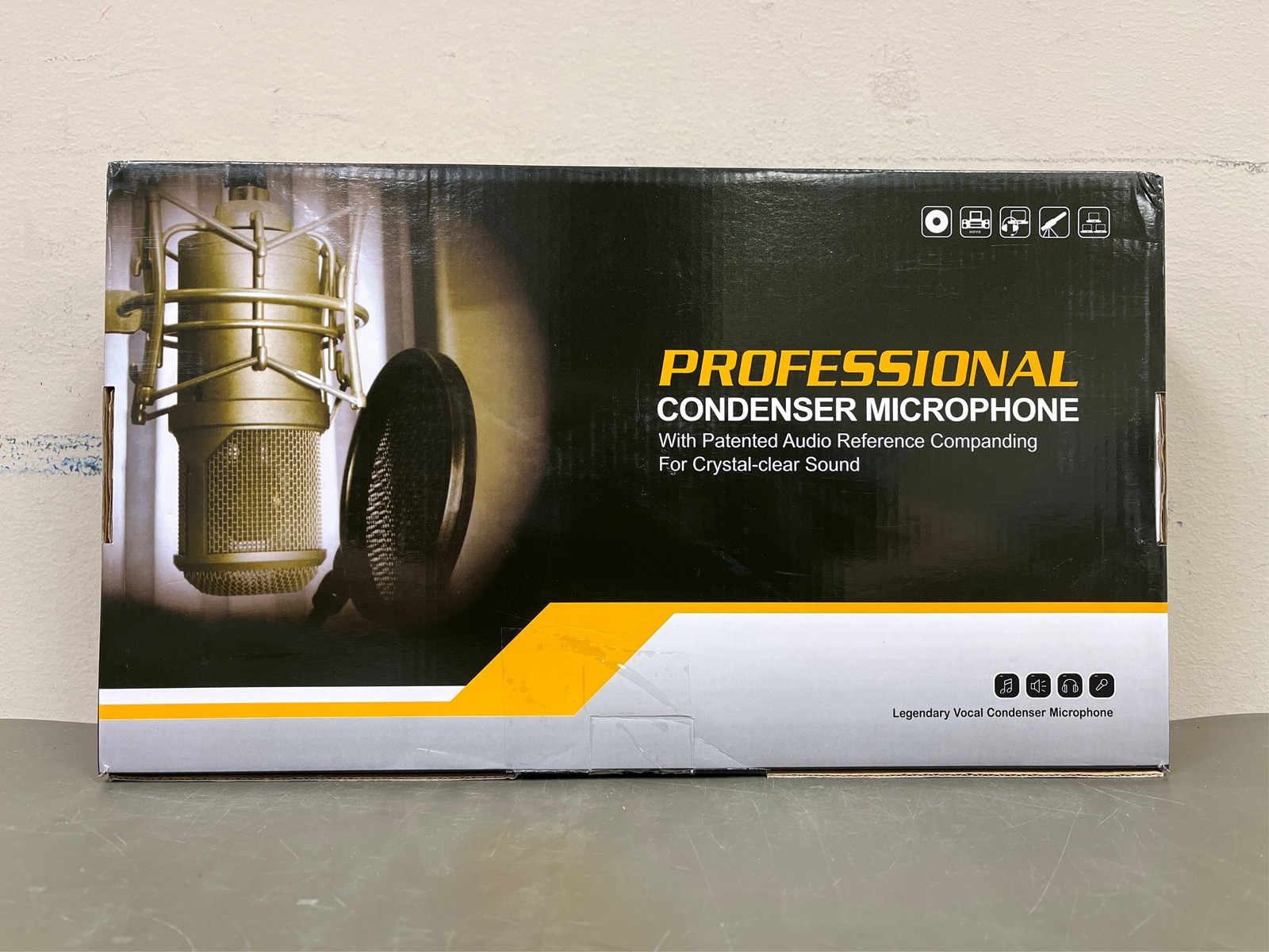 SINWE Podcast Microphone Bundle, BM-800 Condenser Mic with Live Sound Card Kit