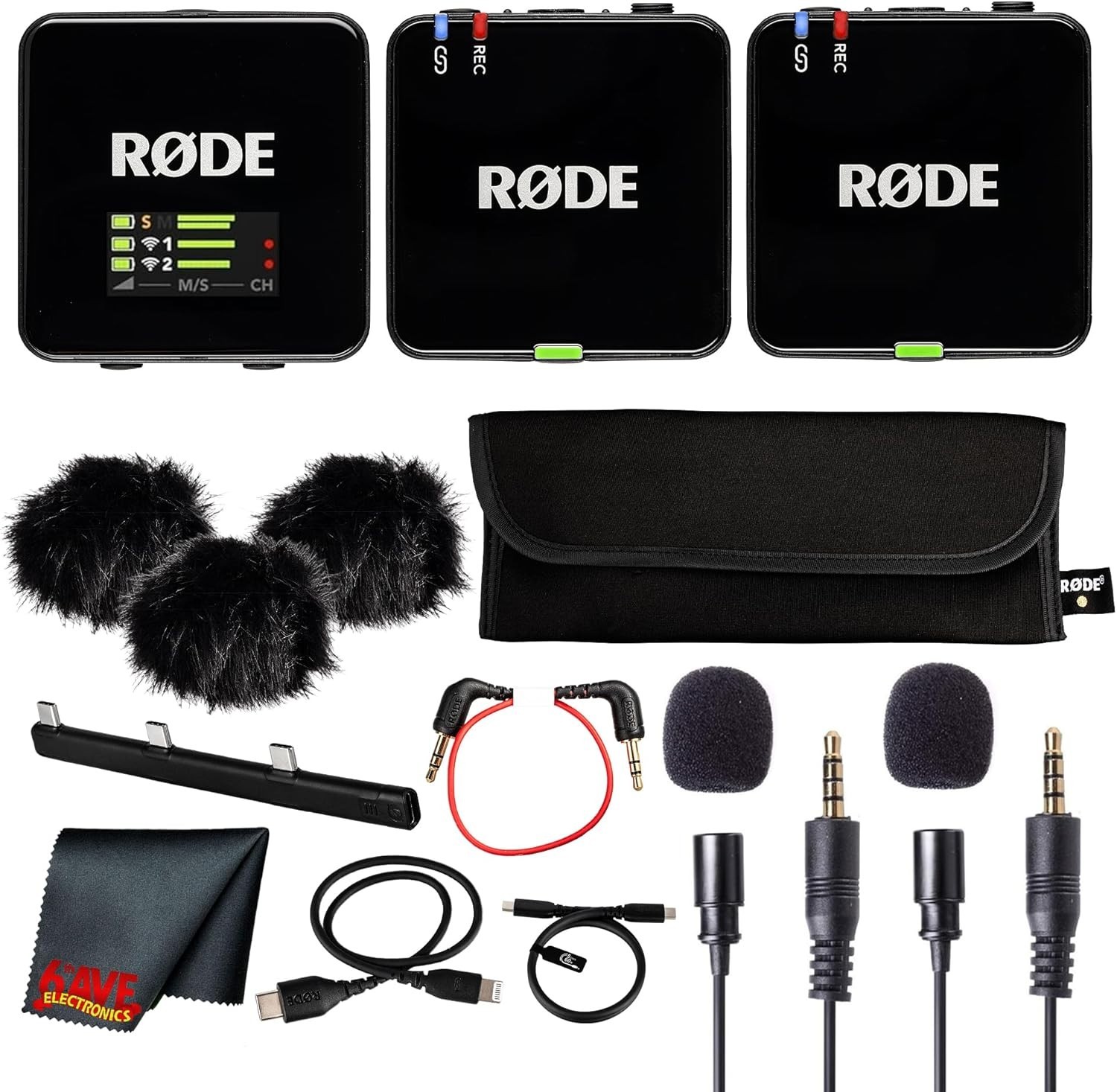 RØDE Wireless GO III Gen 3 Dual Channel Wireless Microphone System New