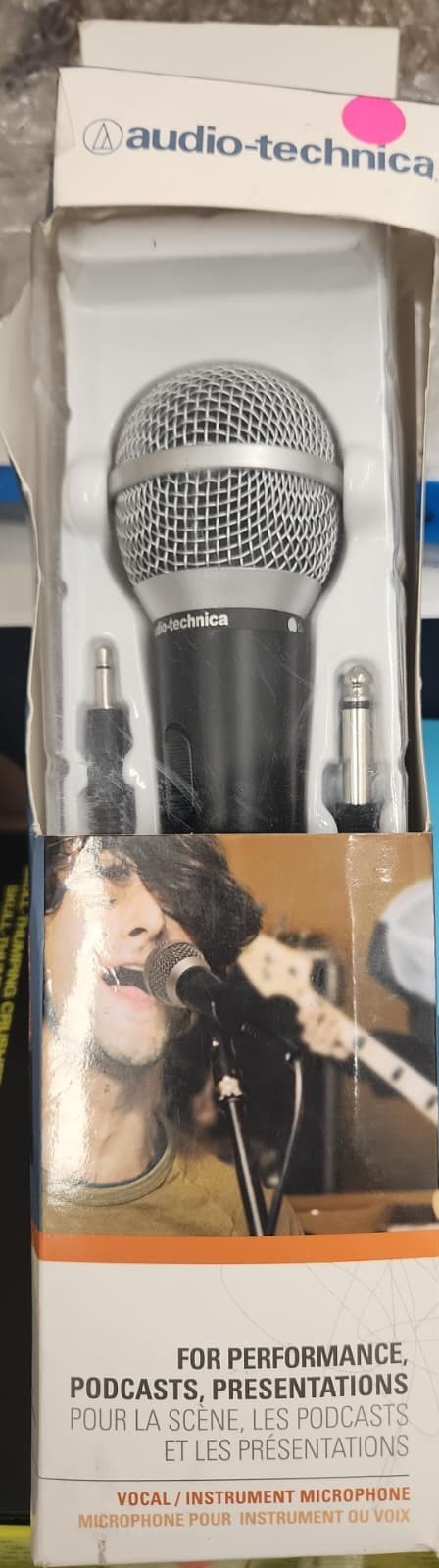 Audio Technica ATR1200 high-quality microphone for podcasts Open box