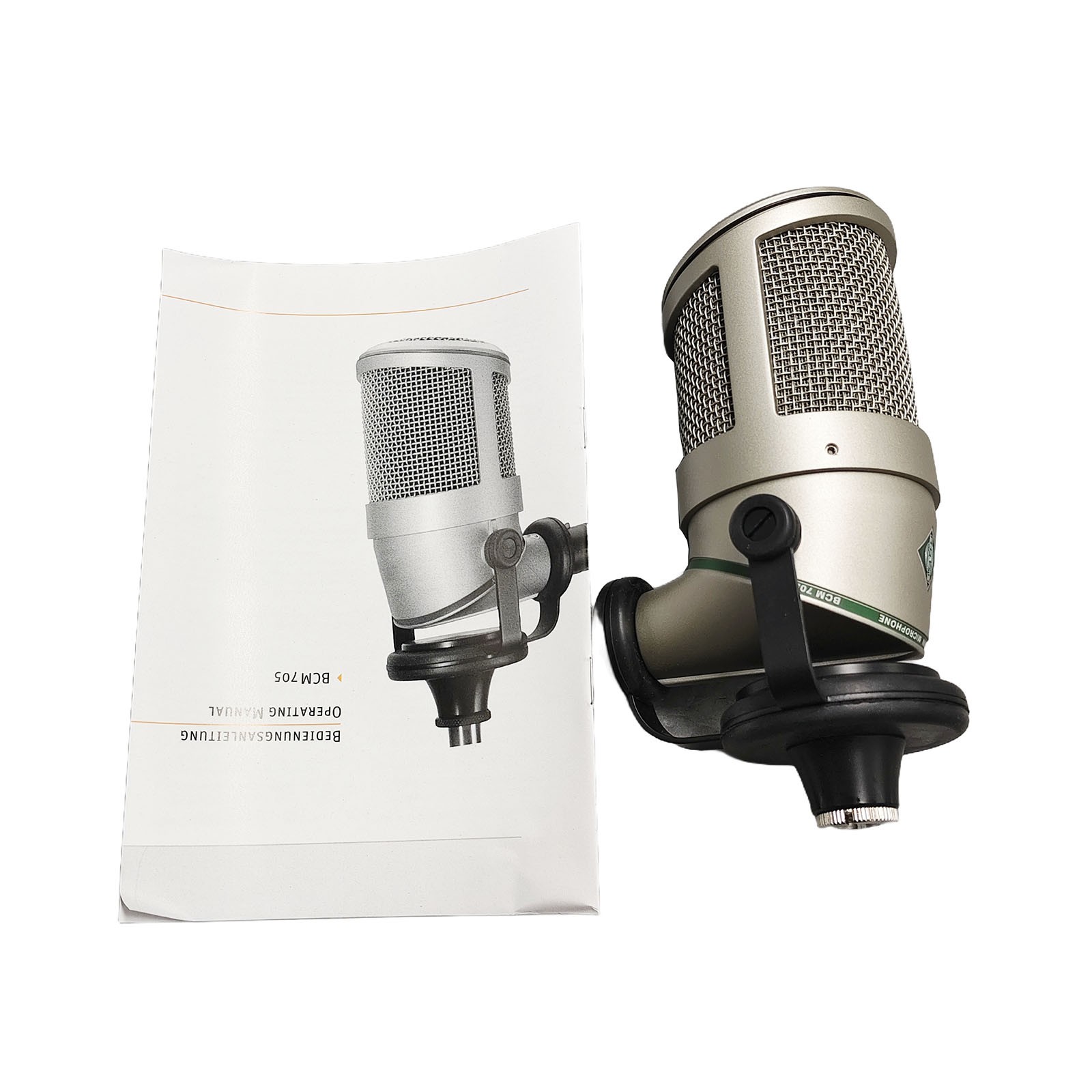 Neumann BCM 705 Dynamic Microphone Professional Broadcast Voiceover Podcast New
