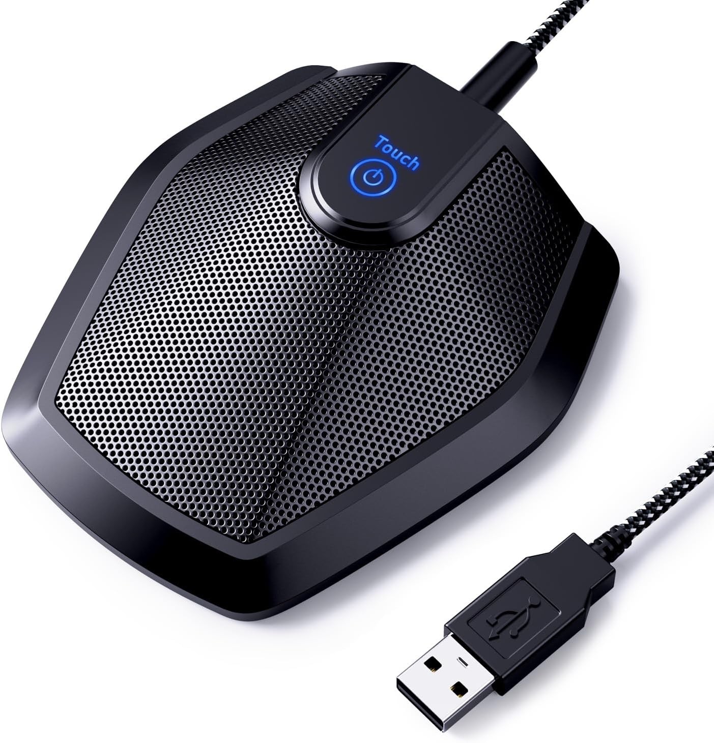 Microfono USB de conferencia omnidireccional para PC compatible Mac Windows