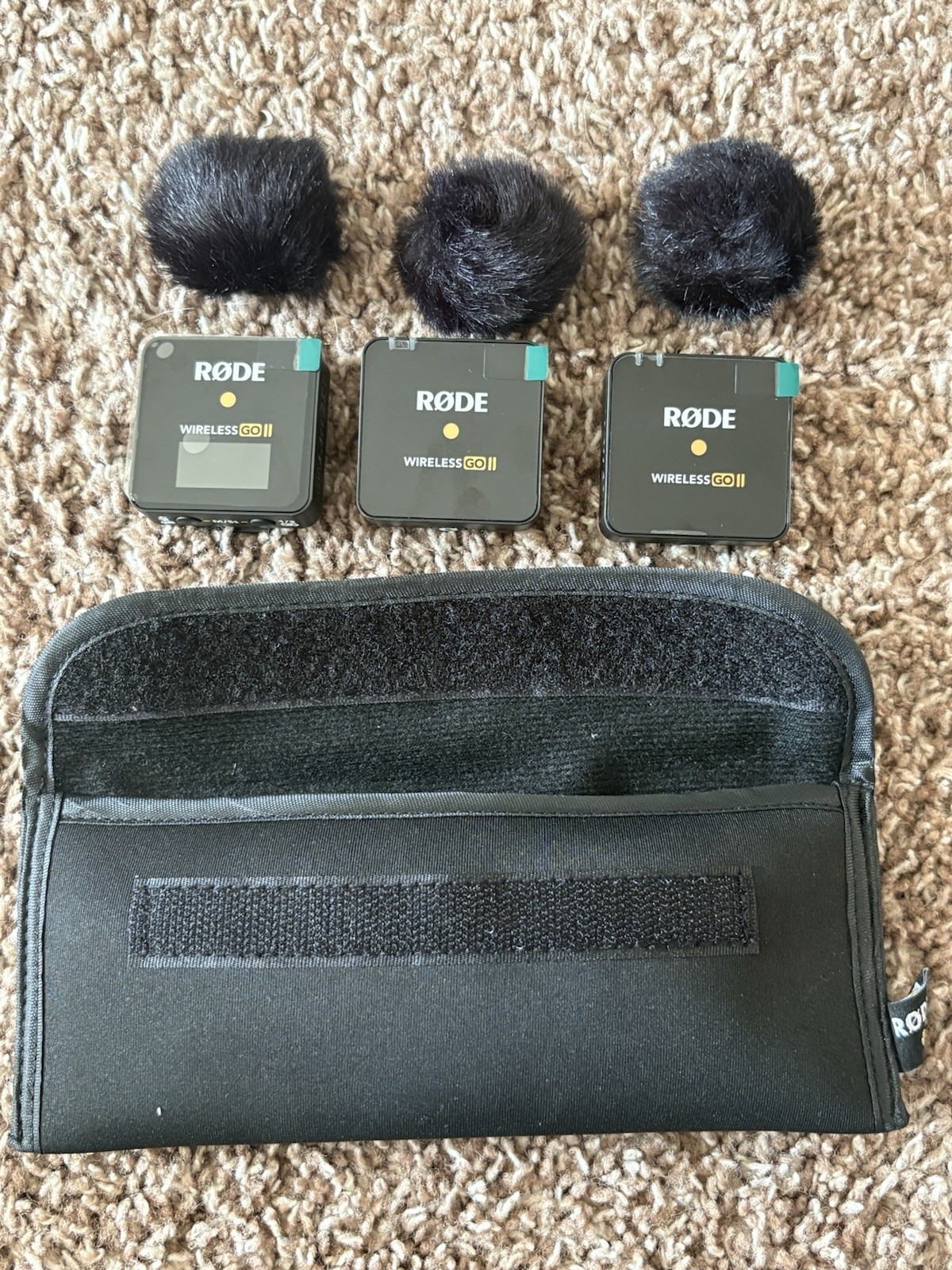 Rode Wireless Go II Dual Microphone System Two Transmitters