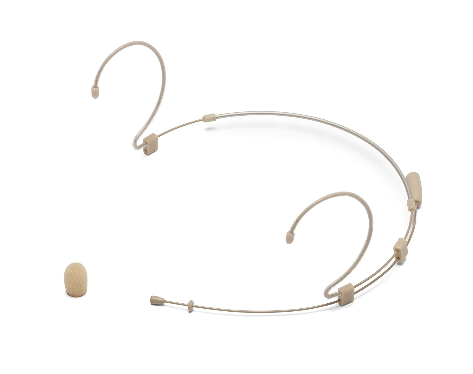 SAMSON DE10X Headset Microphone Mic w/4 Adapters, 3mm Capsule, DE10x, Tan