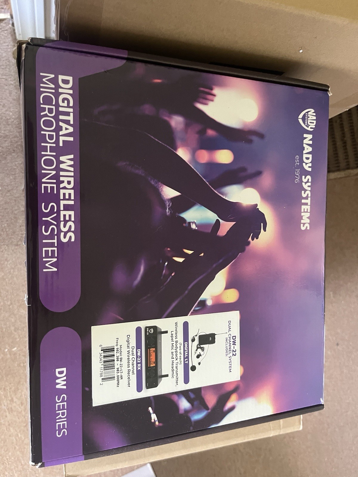 Nady DW-22 LT-HM Wireless Microphone System