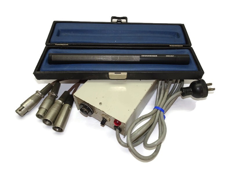 SENNHEISER MKH-416T Capacitor Condenser Mic Microphone MZN 5/1 Dual Power Supply