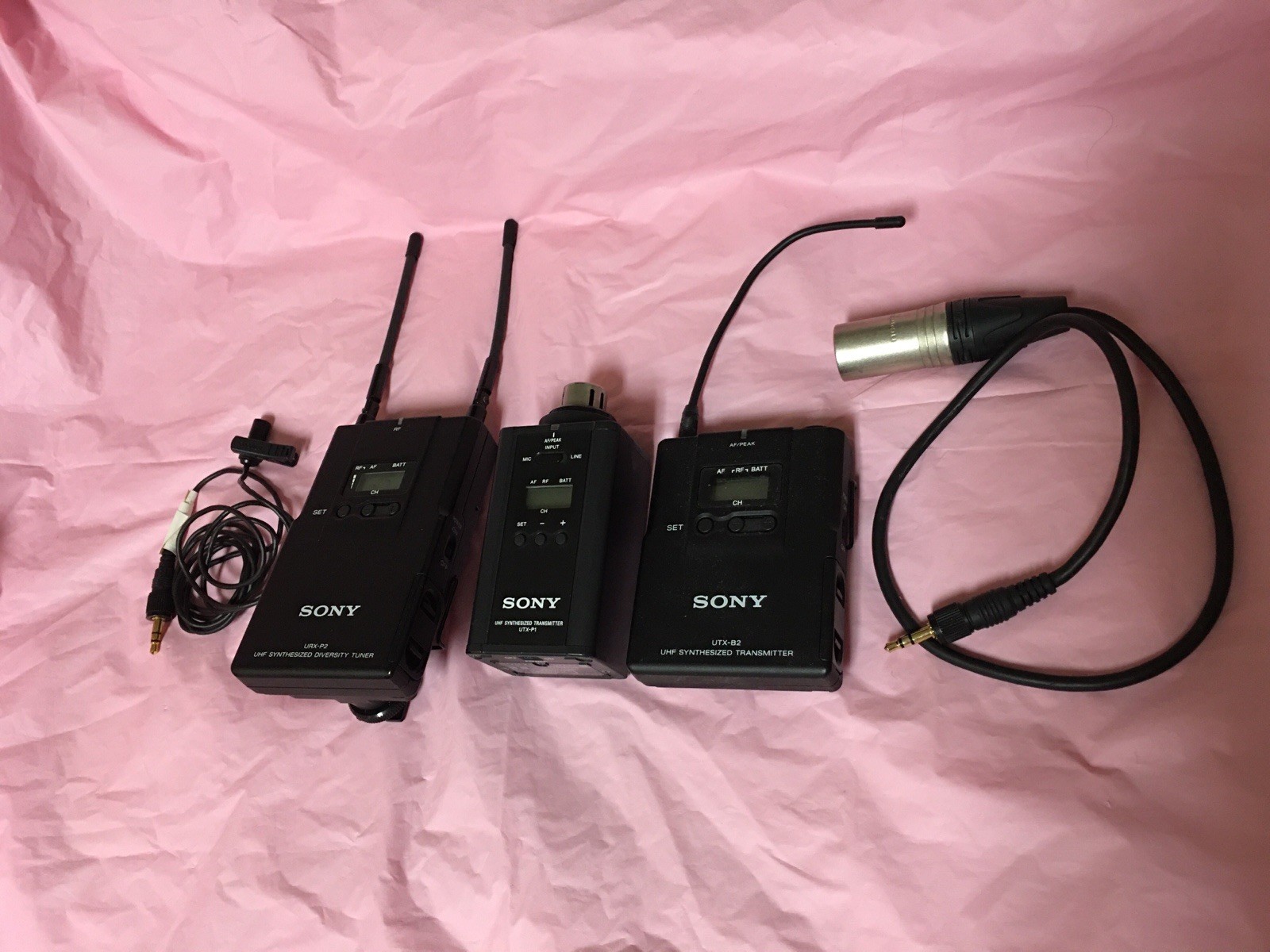 Sony UTX Audio Wireless Full Set ch.30-33