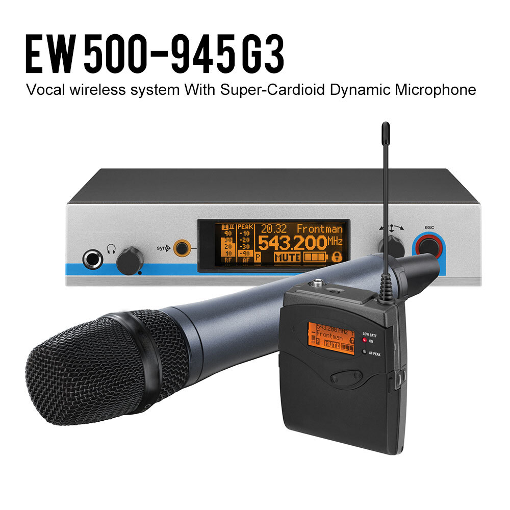 Top 5A Quality Handheld Wireless Microphone System for Live Vocal Sound New