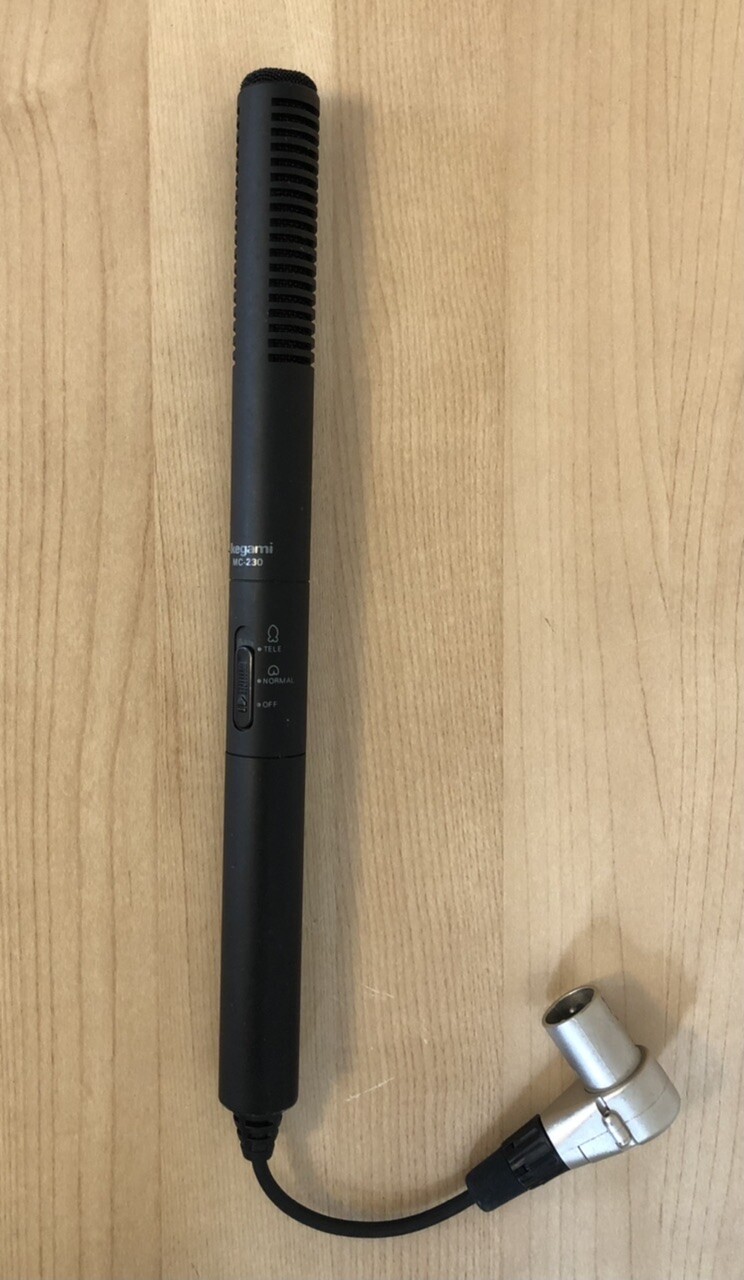 Audio-Technica Ikegami shotgun microphone MC-230