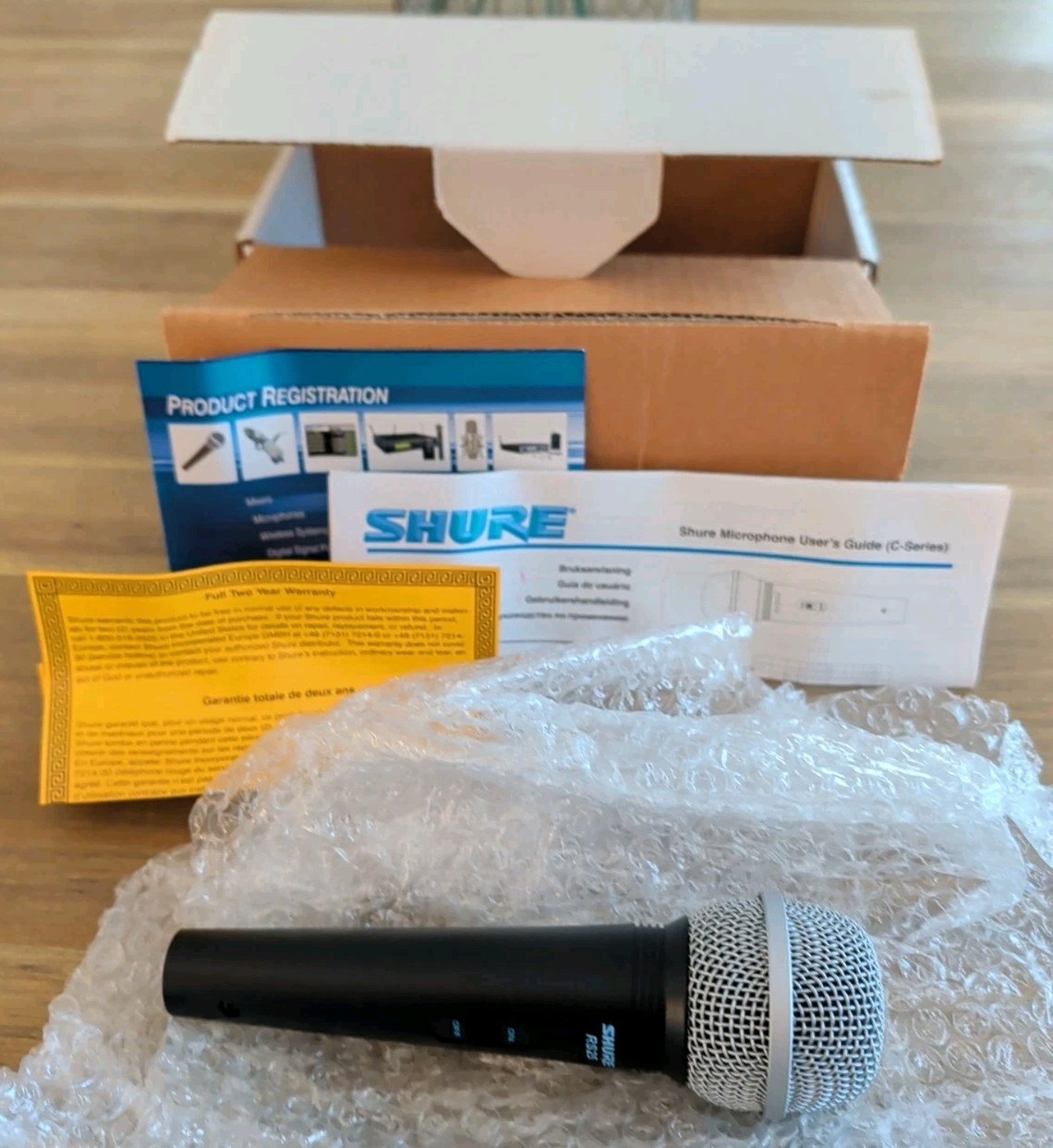 Shure RS25 Dynamic Cardioid Microphone, designed for vocal… New