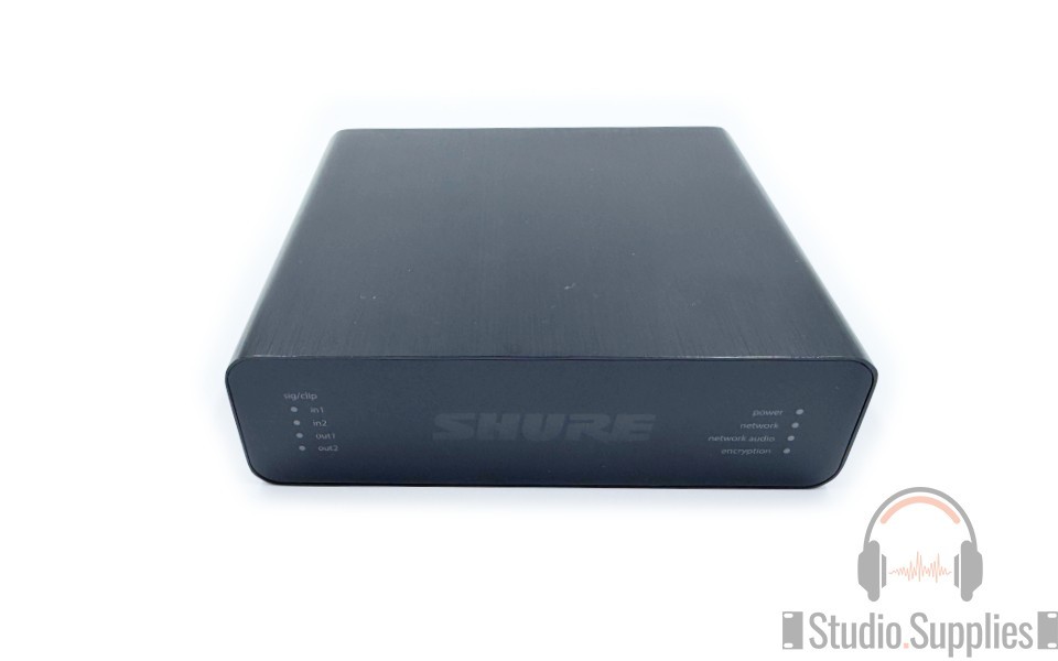 Shure ANI22-BLOCK 2-Channel Dante Audio Network Interface