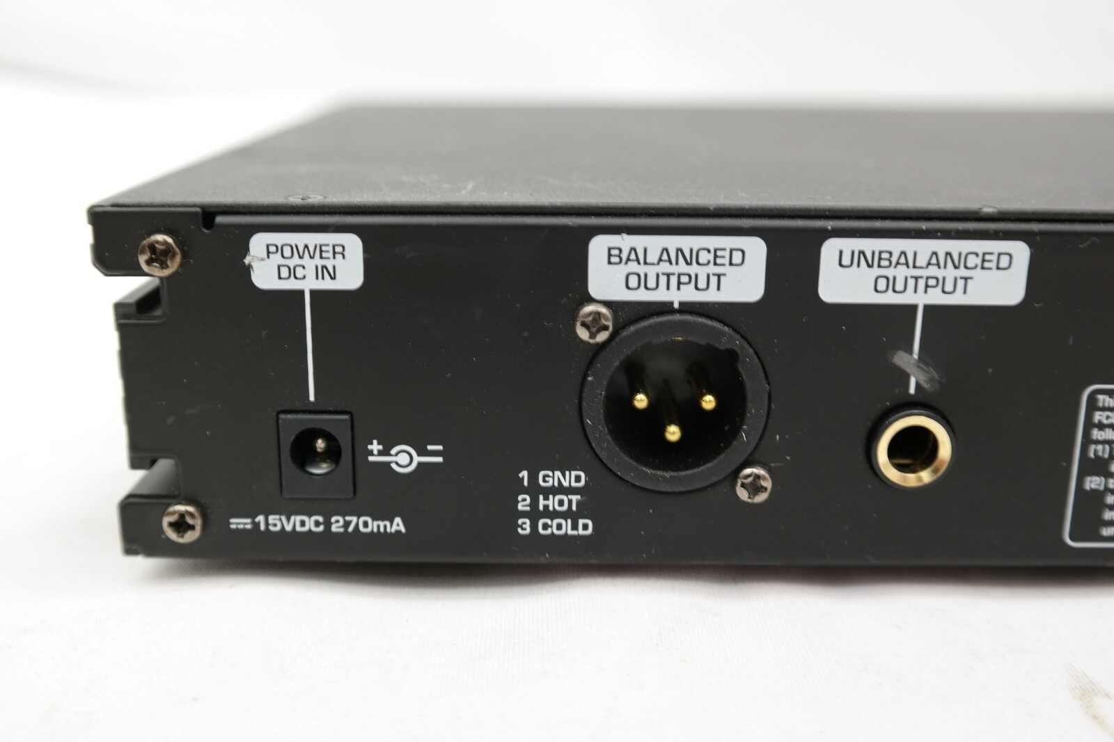 Samson Wireless Model UR7 Receiver ONLY JH
