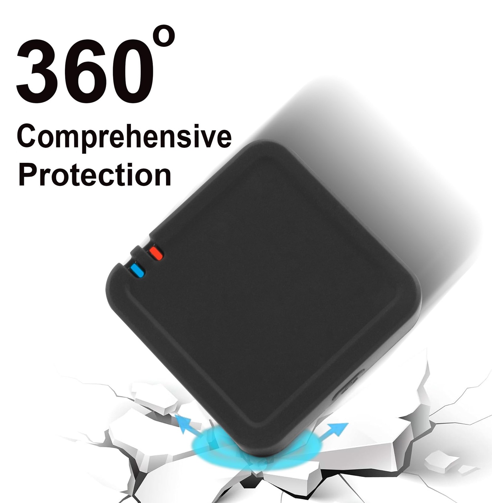 Case for RODE Wireless Pro Lav Mic Silicone Protective Cover (3PCS Black)