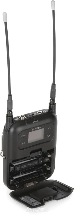 Shure SLXD15+/85 Wireless Bodypack System with WL 185 Lavalier Microphone – G57