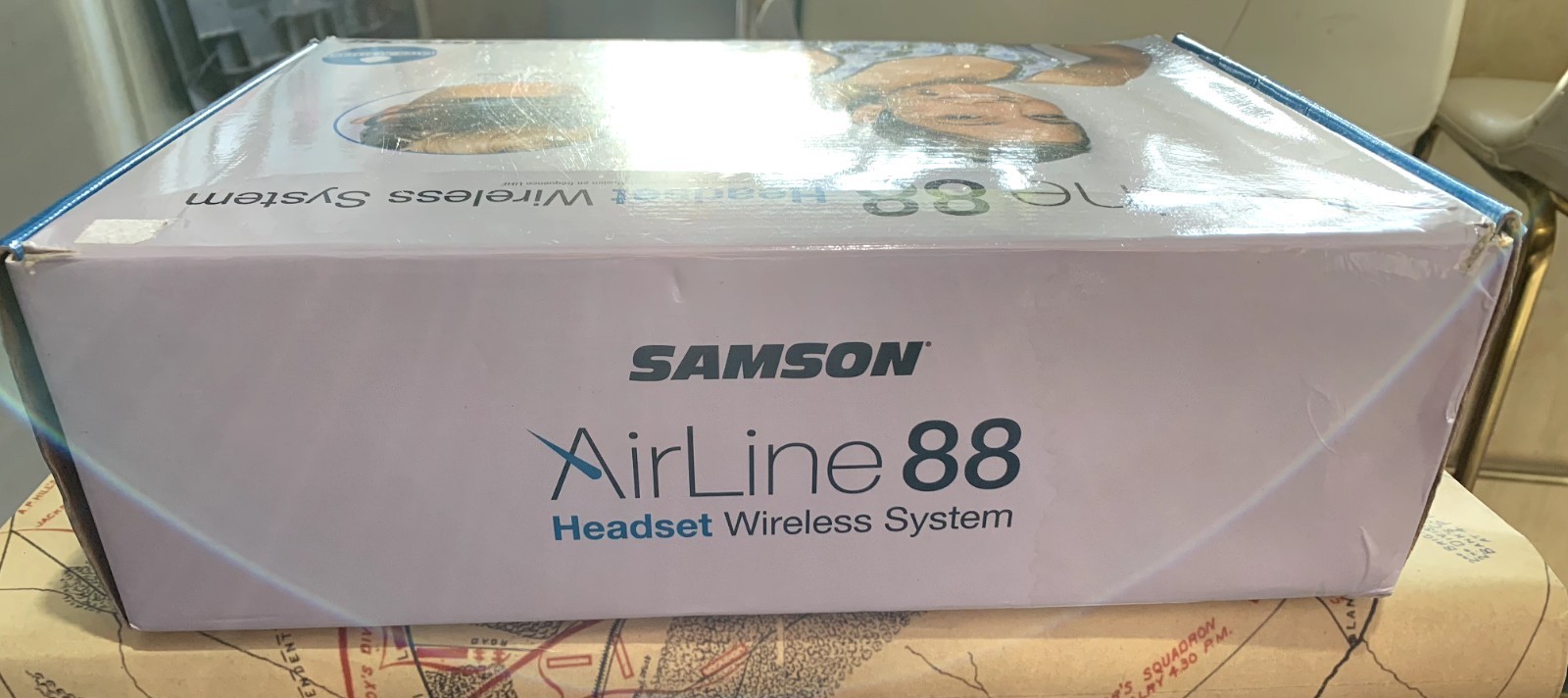 Samson Airline 88 Headset Wireless UHF Microphone Fitness System 00-Ch. K-Band