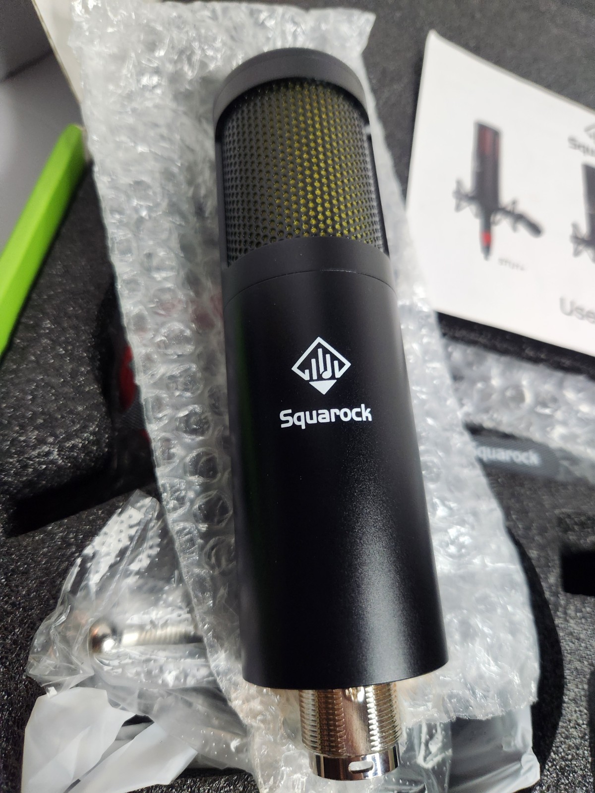 Podcast Studio Dynamic Microphone LAB1 with 3.5mm Audio XLR Cable for Podcast