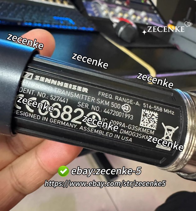 1pcs Sennheiser EW500 G3 wireless microphone, e935 headset, 516-558M