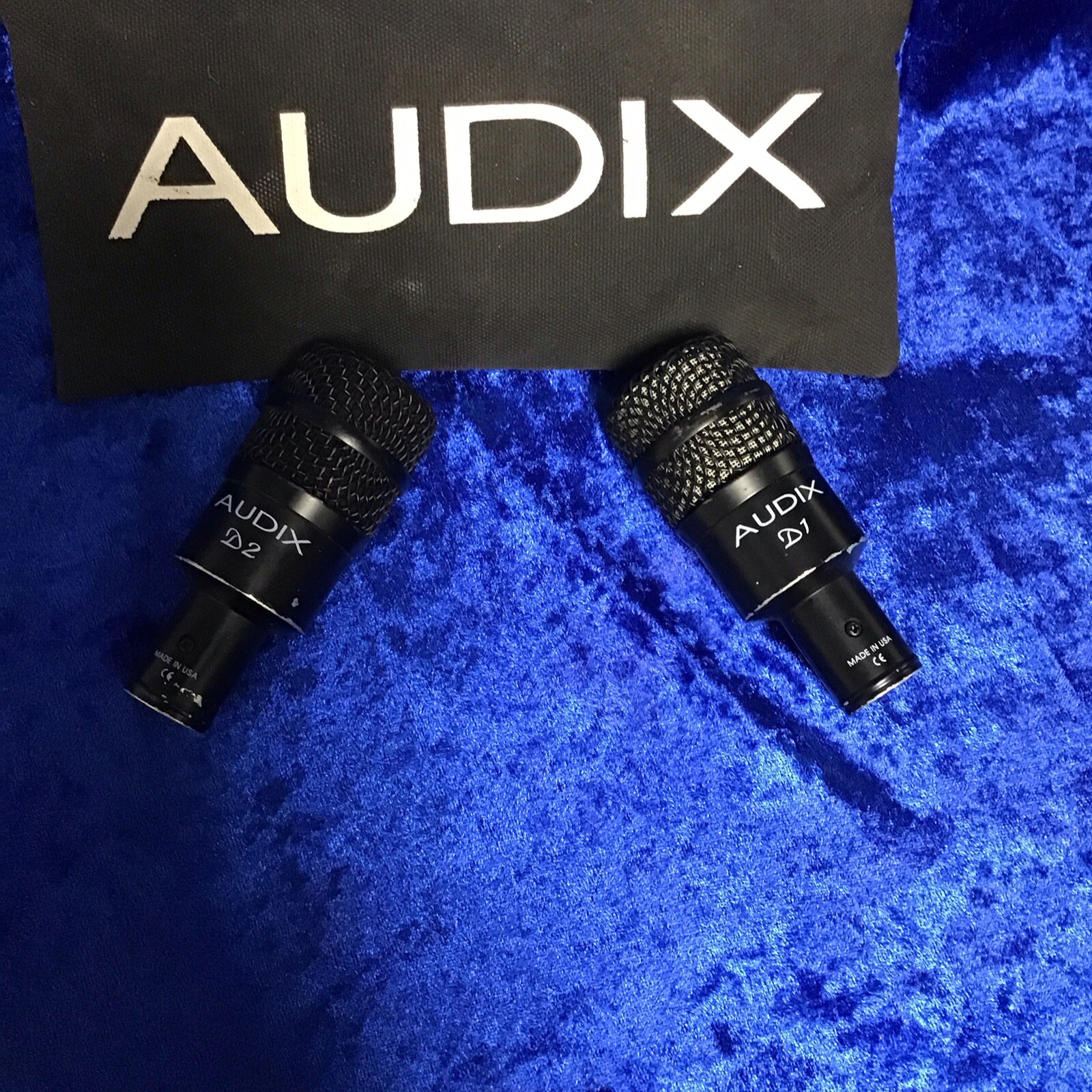 Audix D2 & D1 Dynamic Hypercardioid Microphone’s- Studio / Stage Microphone’s