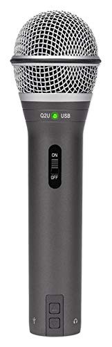 Samson Technologies Q2U USB/XLR Dynamic Microphone Recording and Podcasting Pack