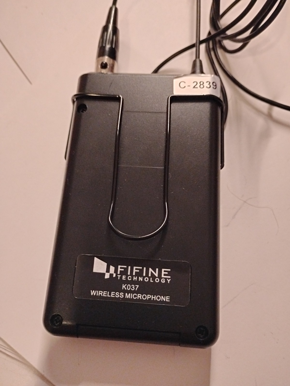 Fifine Technology UHF Wireless Lapel and Headset Microphone Kit K037 Ex Cnd Test