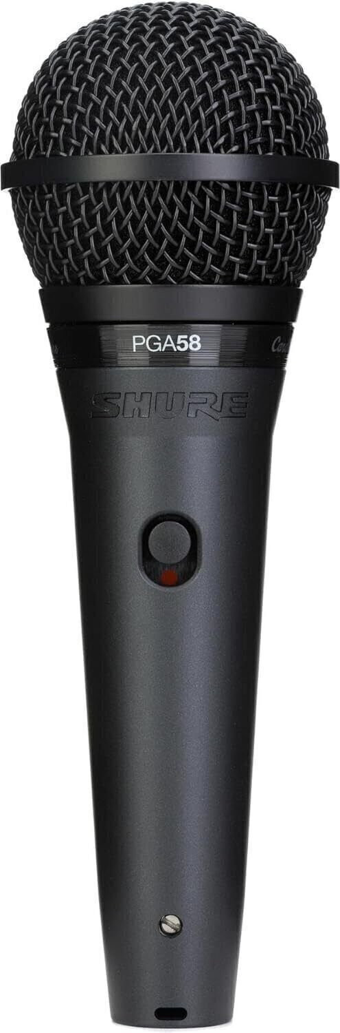 Shure PGA58-QTR Cardioid Dynamic Vocal Microphone w/XLR-QTR Cable FREE SHIPPING