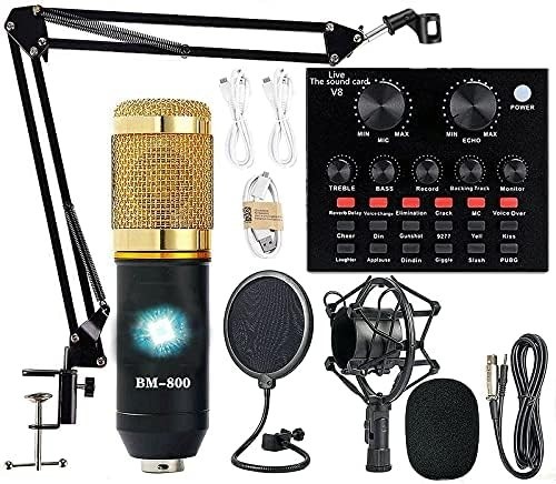BM-800 Podcast Equipment Bundle with Voice Changer – Ideal for YouTube & TikTok