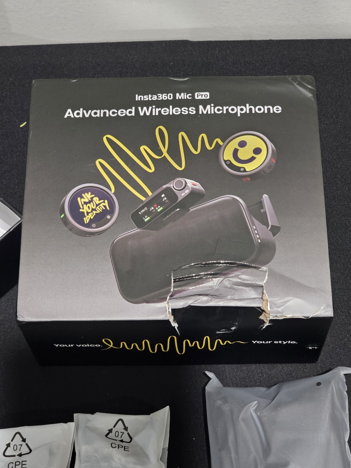 New Insta360 Mic Pro Advanced Wireless Microphone 20Hz – 20kHz GMBH