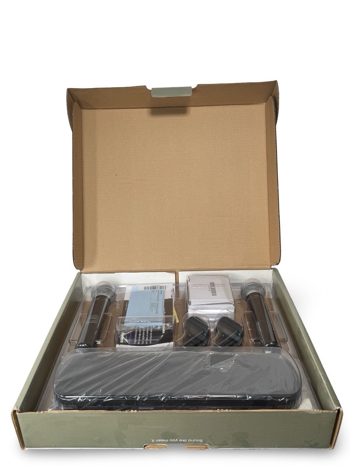 Shure PG288/PG58-H7 Dual Handheld Wireless Microphone System – New Open Box