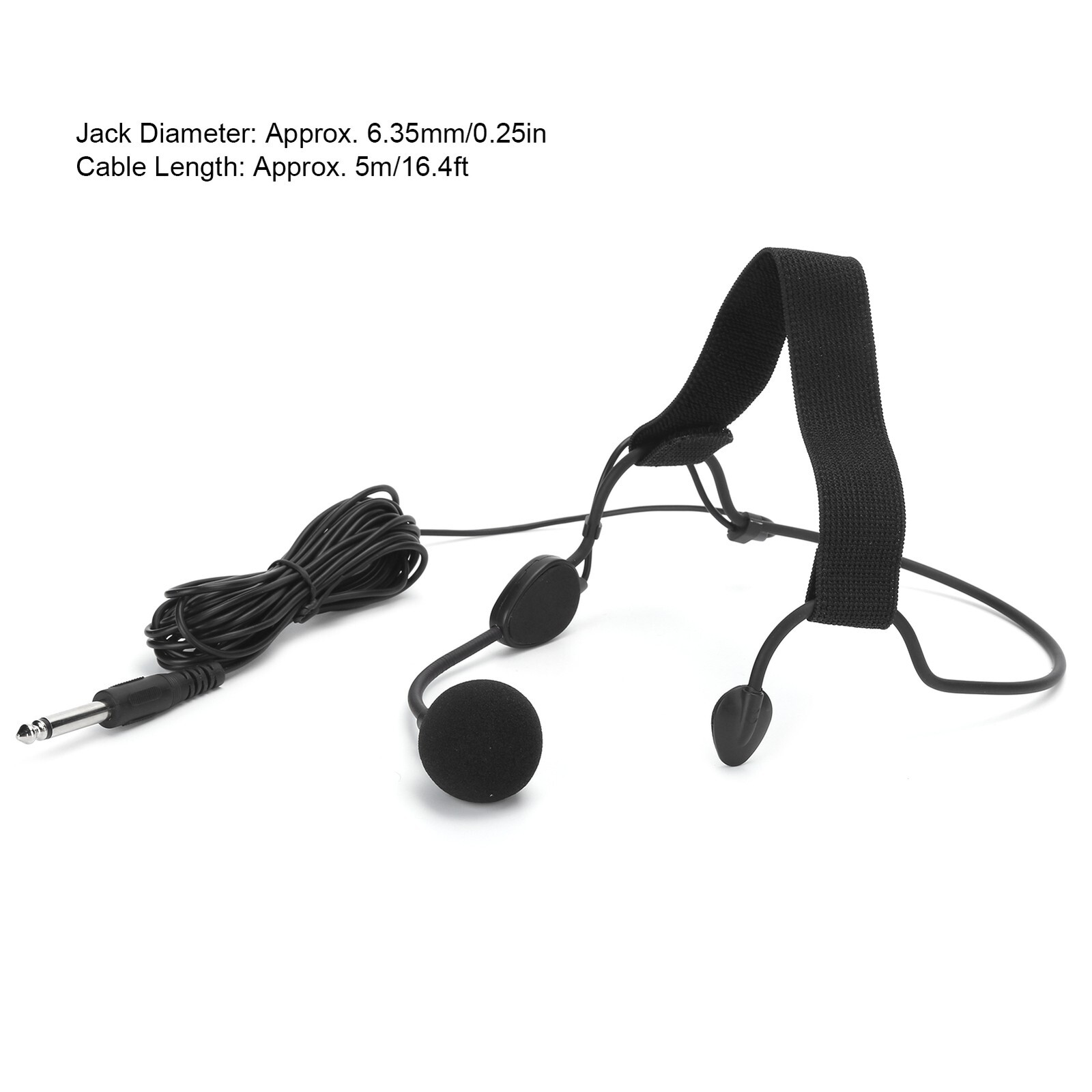 6.35MM Jack Earhook Microphone Dynamic Microphone for WH20TQG Musical