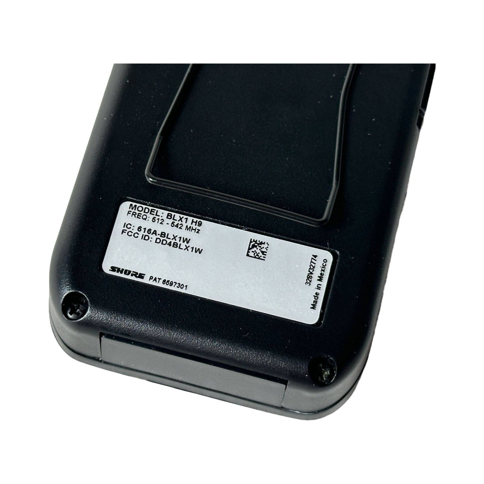 Shure BLX1-H9 Wireless Bodypack Transmitter 512-542 MHz