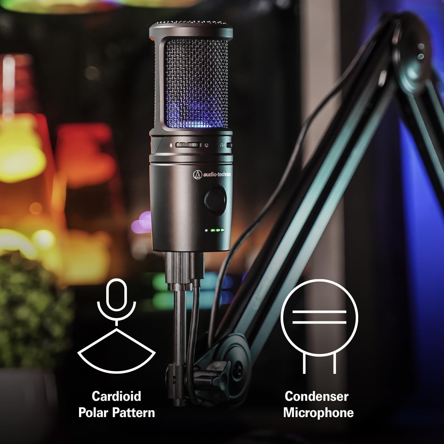 Audio Technica AT2020USB-XP USB Condenser Microphone with DSP