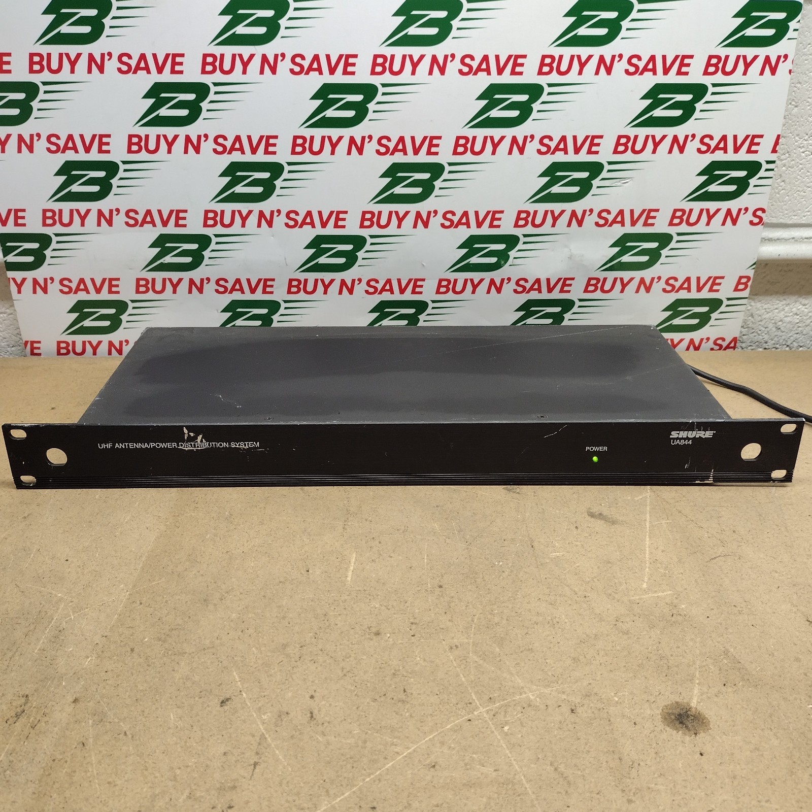 Shure UA844 UHF Antenna Distribution System – No Antenna – No Power Cord – USED