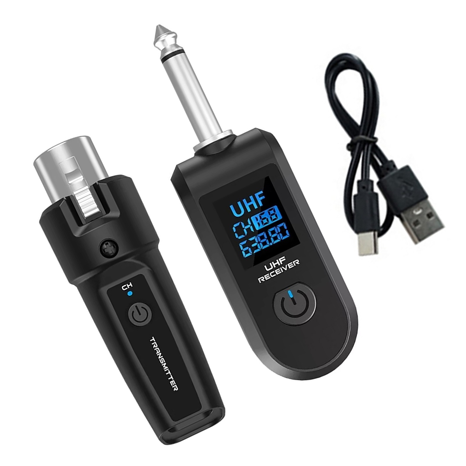 1set Professional XLR Wireless Audio Transmitter&Receiver For Multiple Scenarios