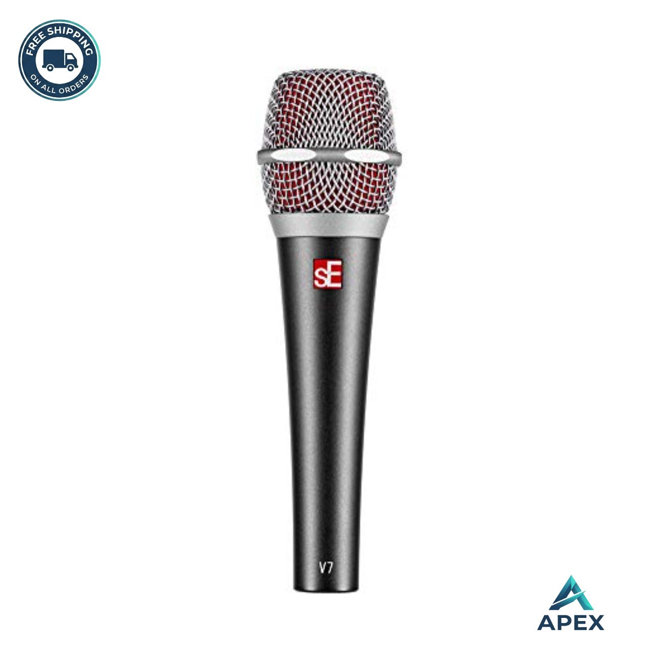 Handheld Dynamic Microphone Super Cardioid XLR Bundle 2 20 ft Cables All Metal