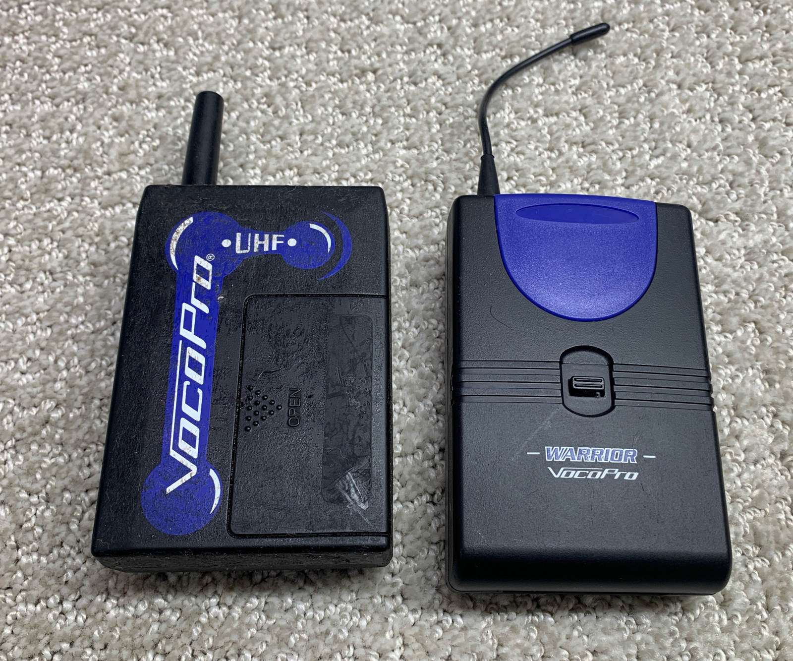 VocoPro UHF-BP1 Wireless Bodypack Transmitter & Warrior VocoPro Warrior system
