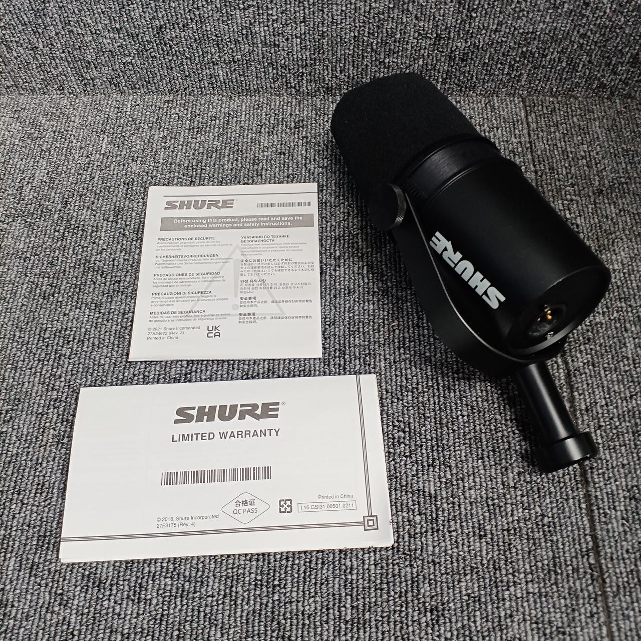 Shure Mv7X Dynamic Microphone