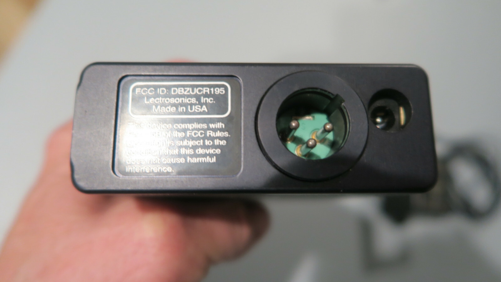 Lectrosonics UCR195D UHF w/ Power Adapter & UM 195 Beltpack 548.950 MHz