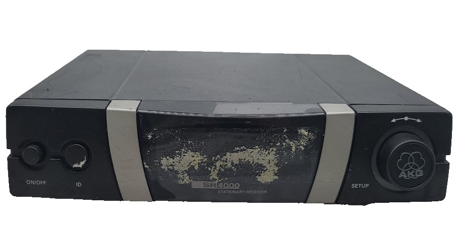 AKG acoustics SR4000 RF Band I Wireless Receiver