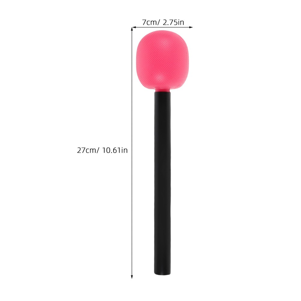 4 Pcs Simulation Props Mic Practice Stage Toy Microphones Karaoke