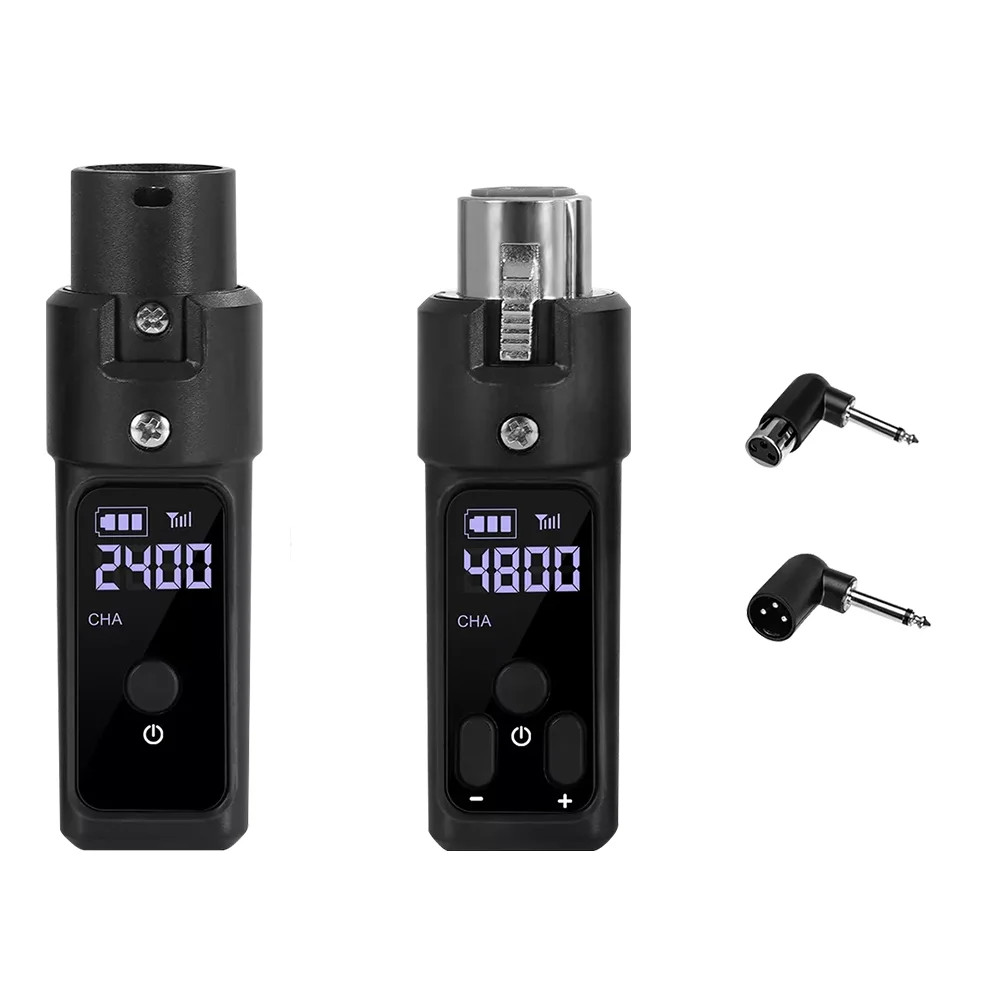 UHF XLR Adapter System Wireless Microphone Transmitter Receiver System for Dynam