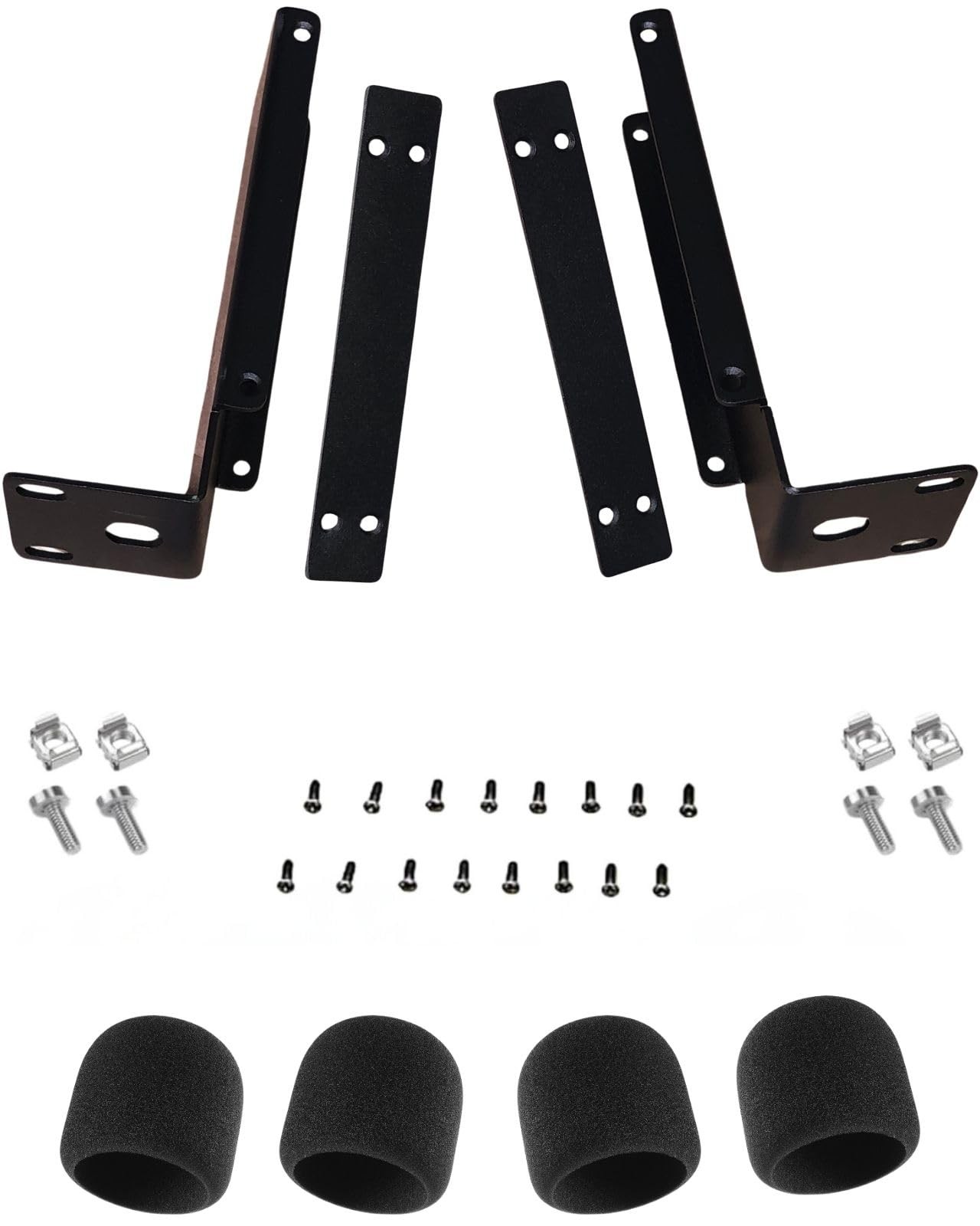 RhymKawa Rack Mount Kit for Shure Mic Systems