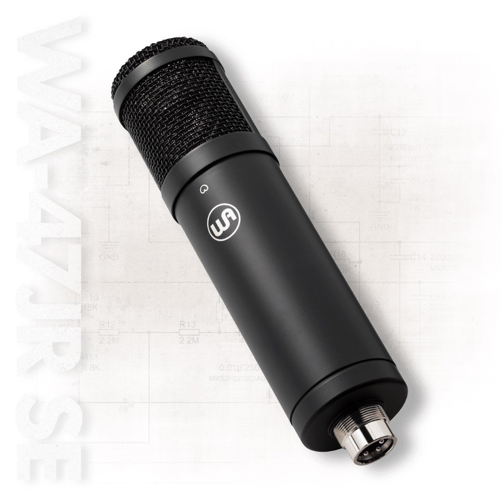 Warm Audio WA-47jr SE-B Large-Diaphragm Condenser Microphone (Black)