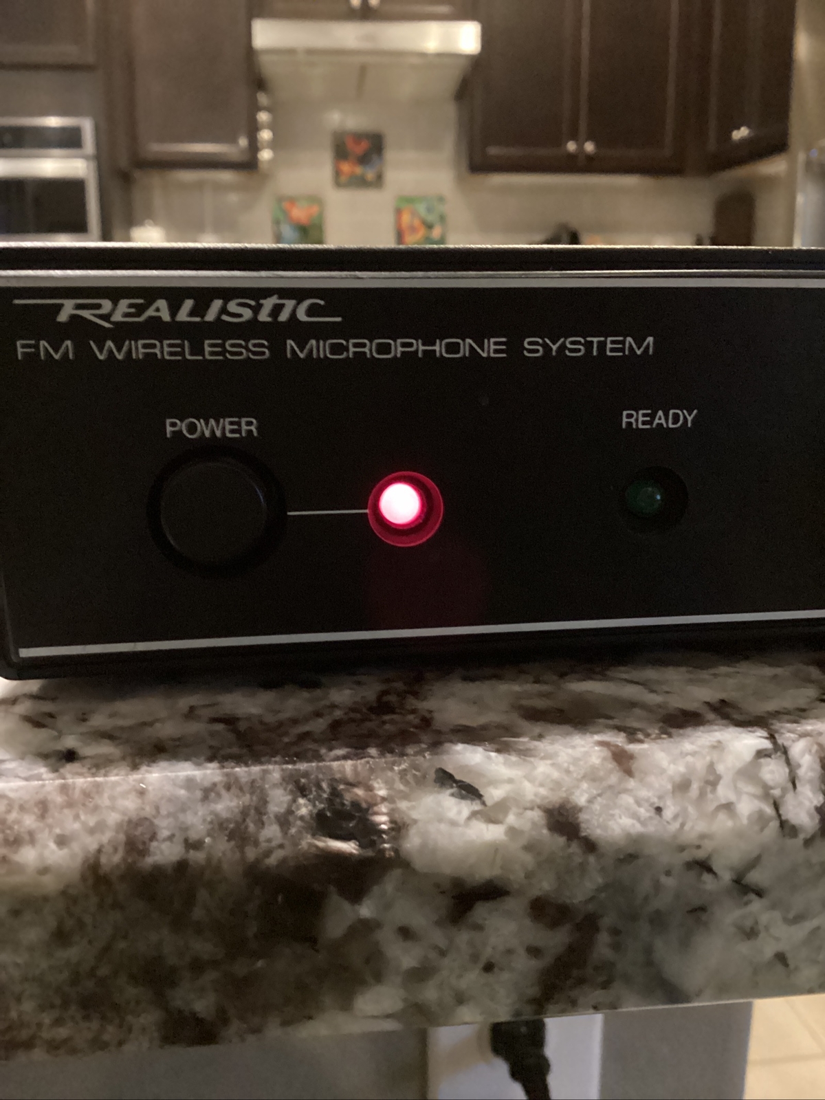 Realistic FM Wireless Microphone System 32-1221A Box Only