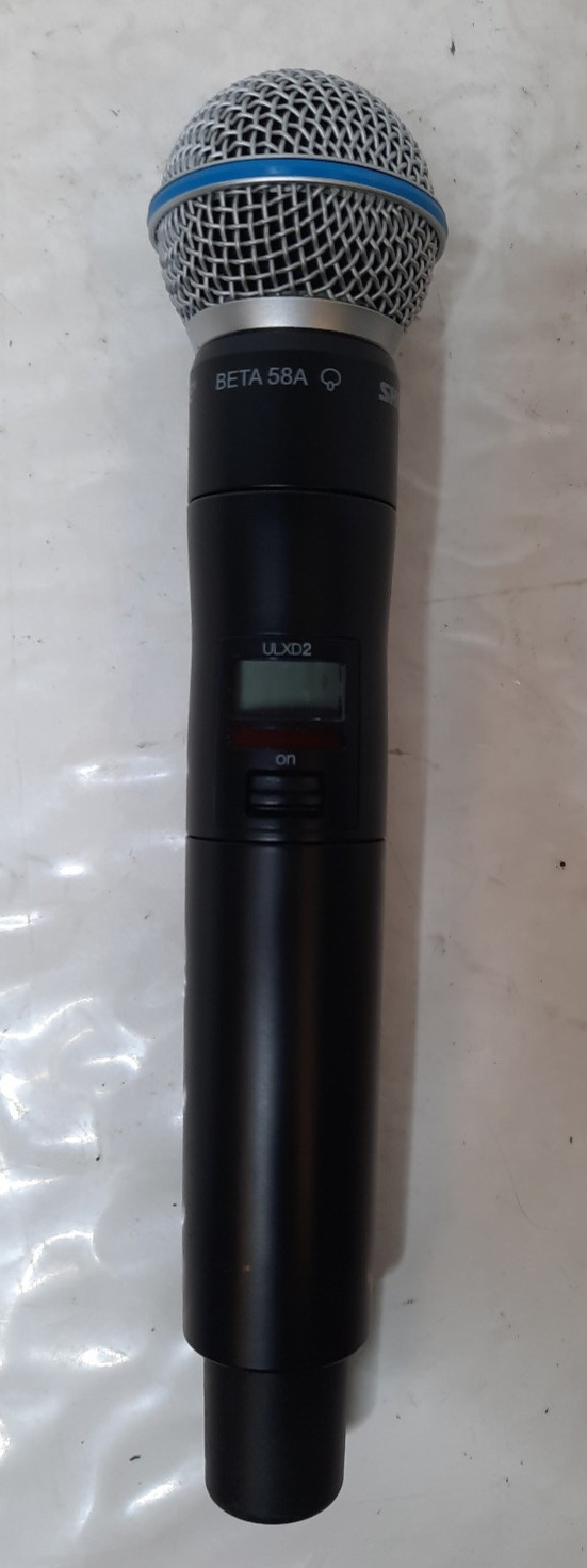 Shure ULXD2 G50 BETA 58A Wireless Handheld Microphone 470-534 MHz